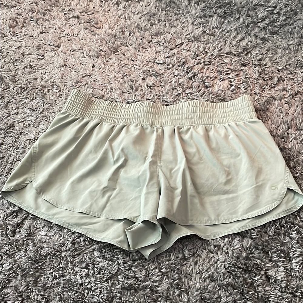GAP Green Athletic Shorts with Elastic Waistband